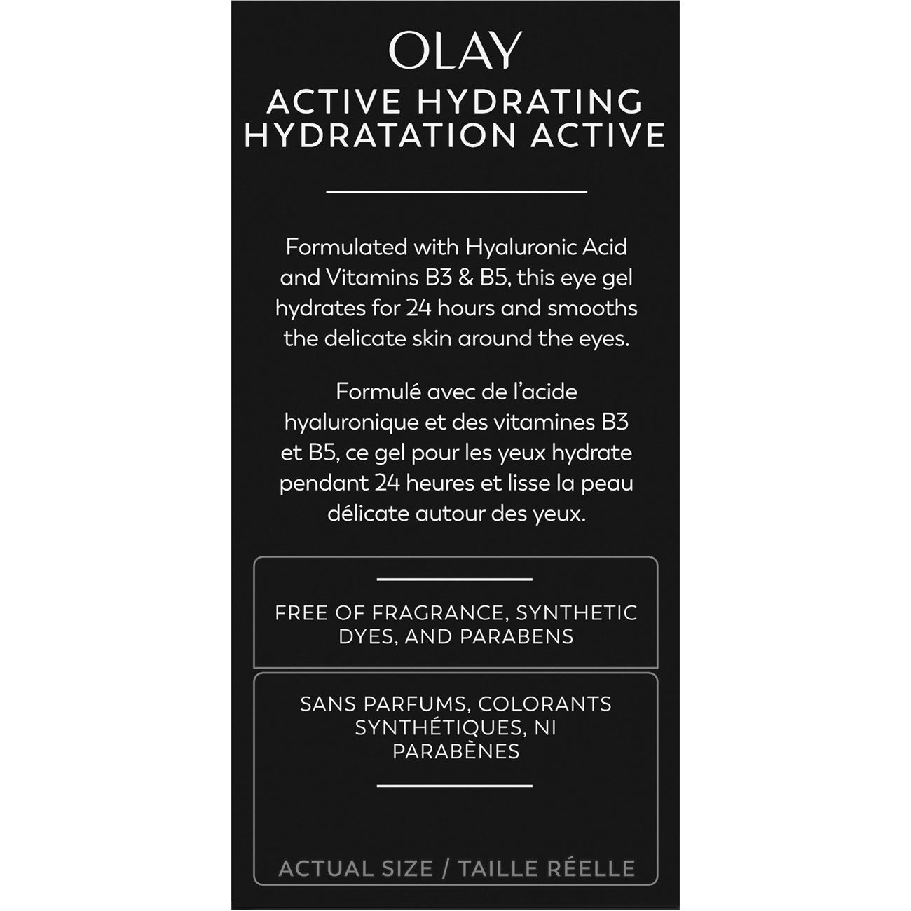 Olay Active Hydrating Eye Gel Smooths
