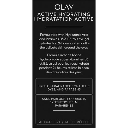 Olay Active Hydrating Eye Gel Smooths