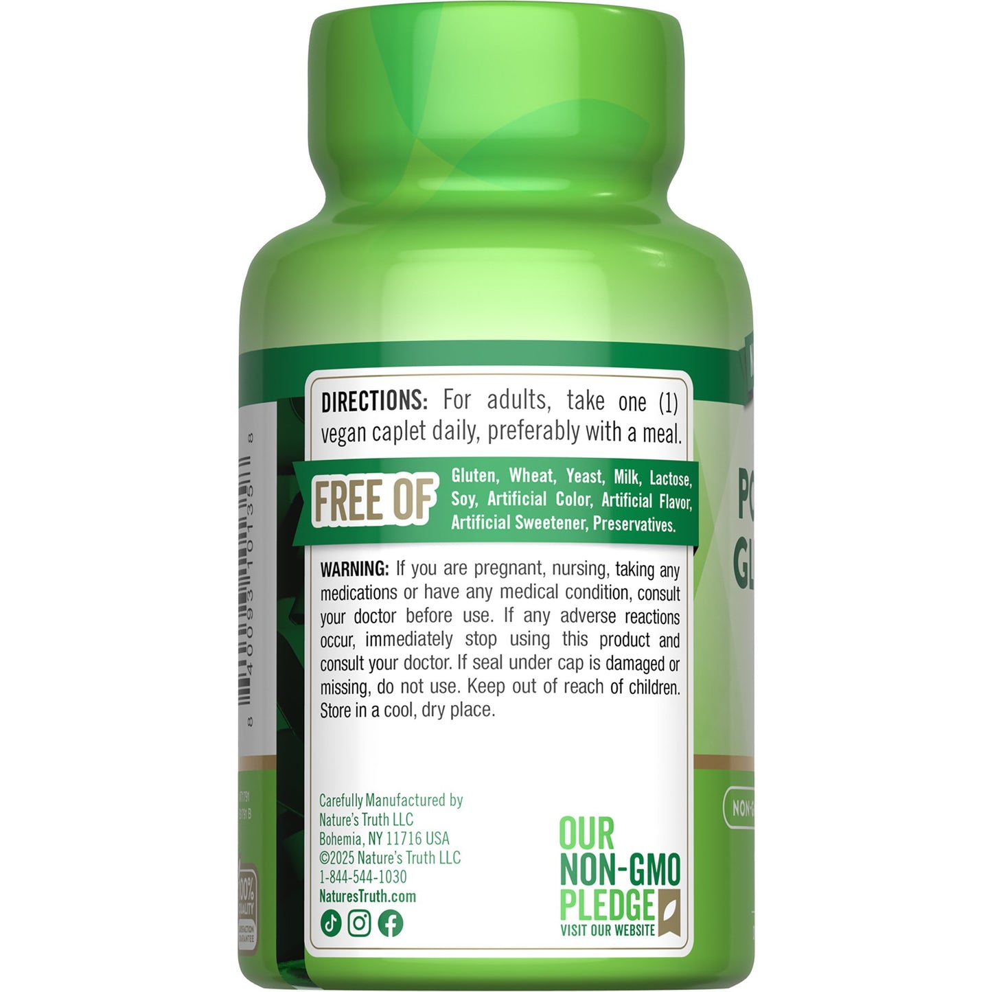 Nature's Truth Potassium Gluconate 595mg Caplets