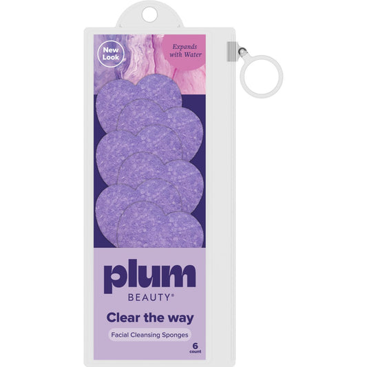 Plum Beauty Facial Cleanse Sponge