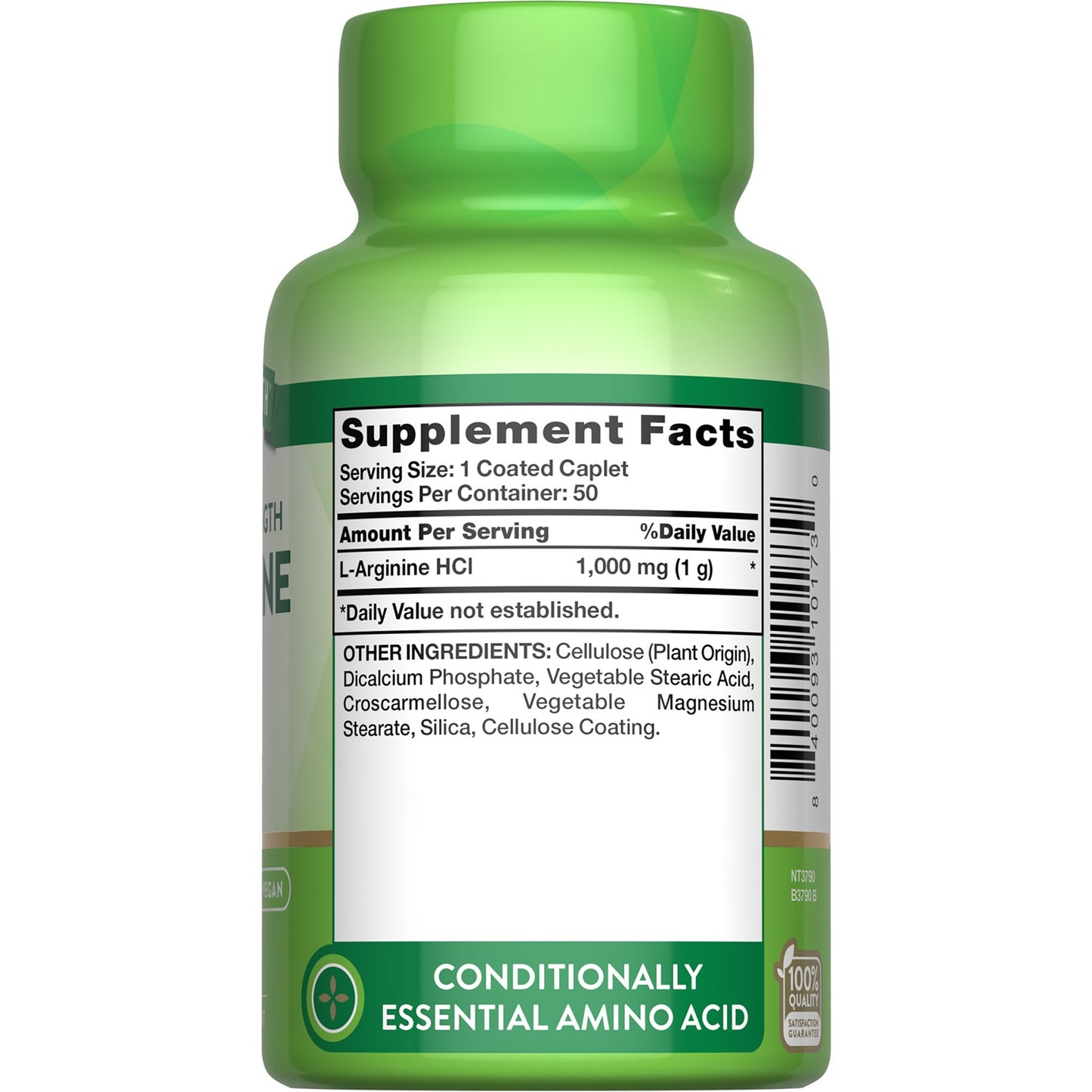 Nature's Truth L-Arginine 1000mg Caplets