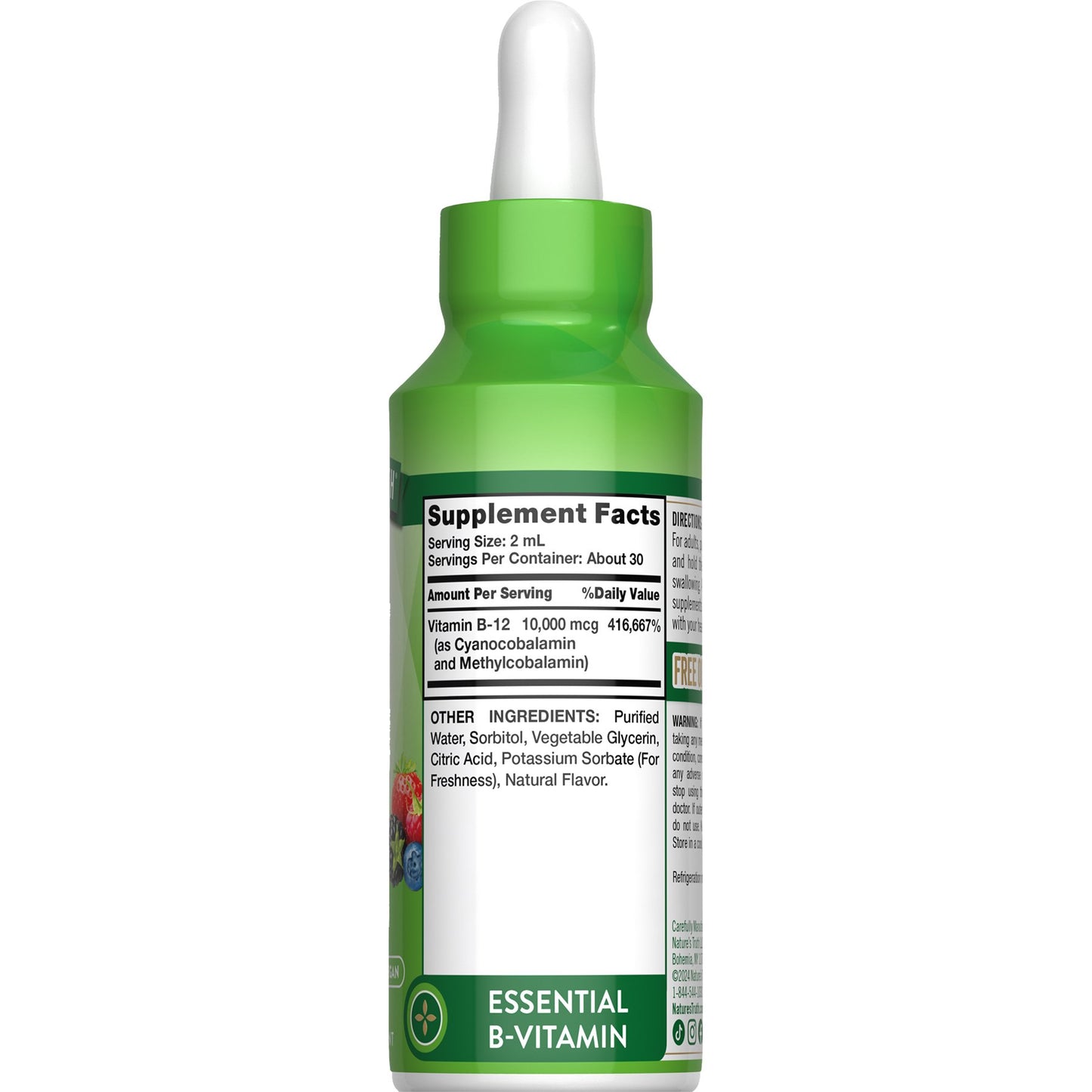 Nature's Truth B-12 Sublingual Liquid Drops