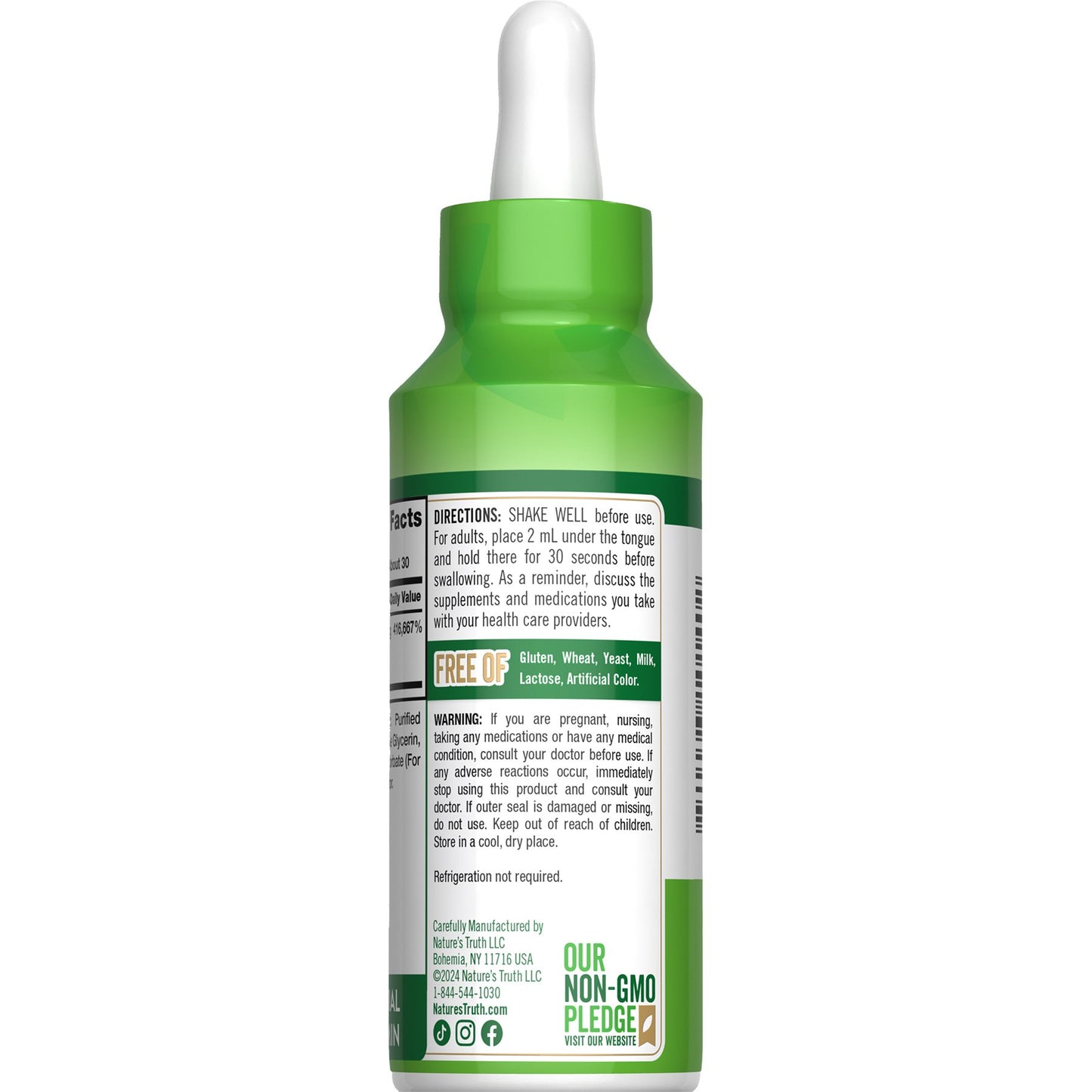 Nature's Truth B-12 Sublingual Liquid Drops