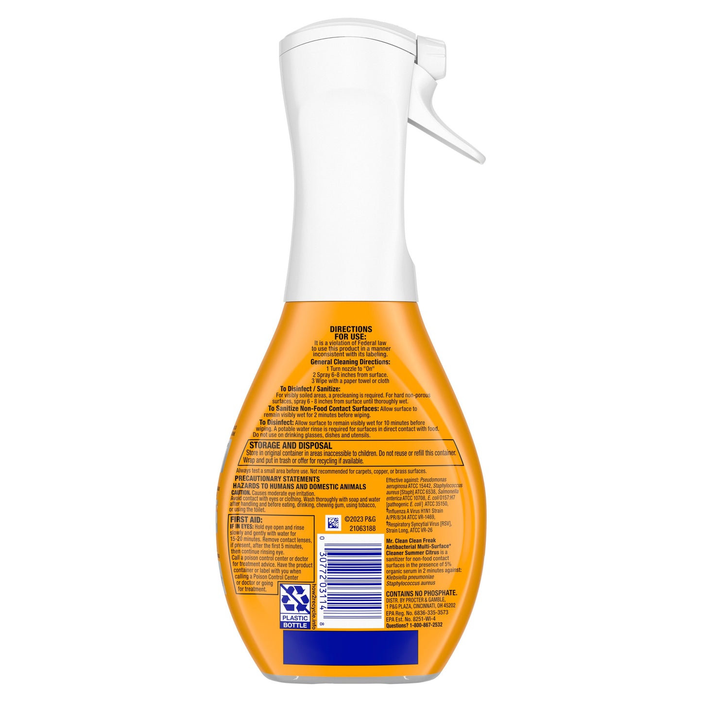 Mr. Clean Clean Freak All Purpose Cleaner Spray - AB Citrus