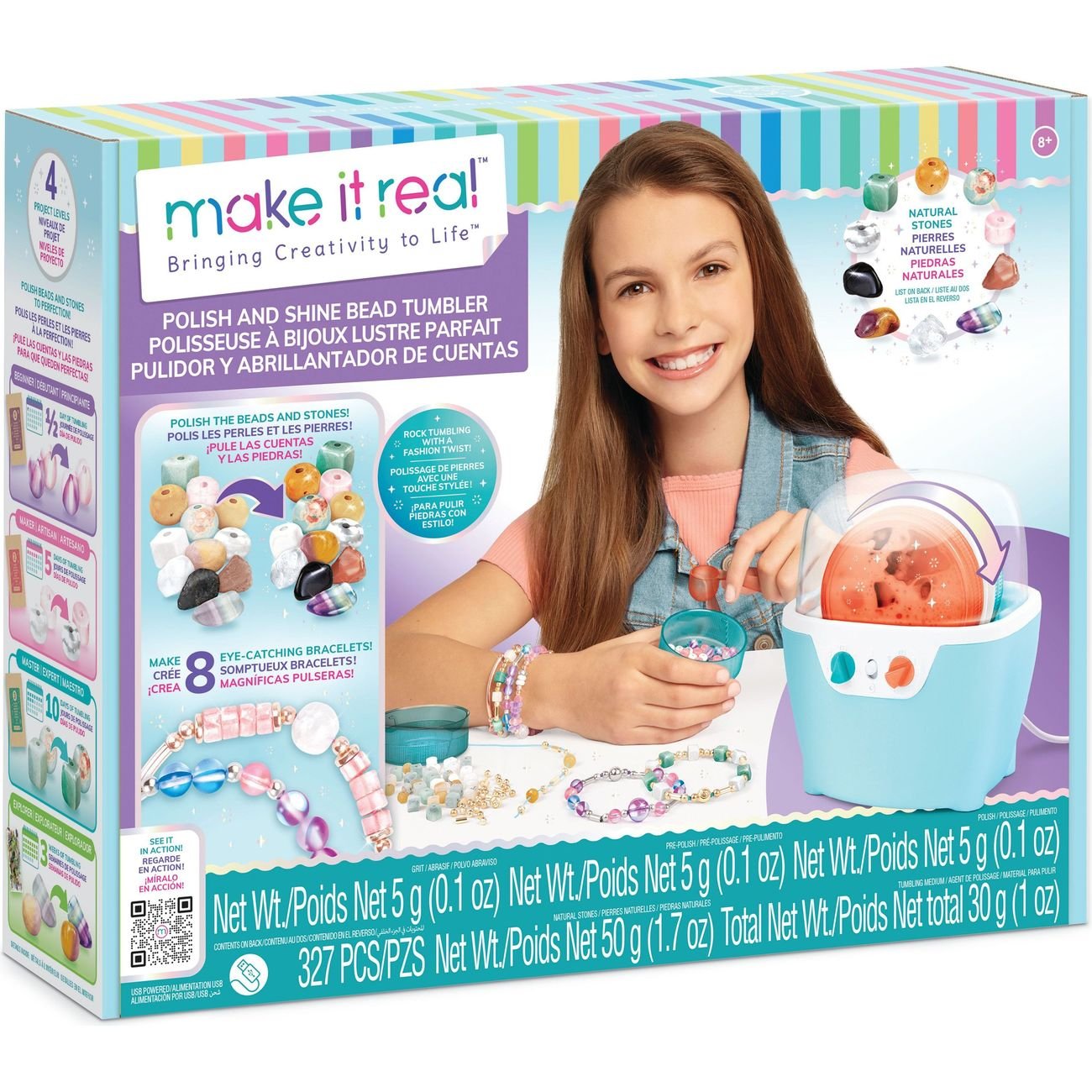 Make It Real Polish & Shine Bead Tumbler Kit