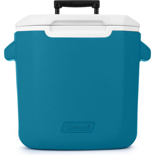 Coleman Chiller Cooler with Wheels - Turquoise
