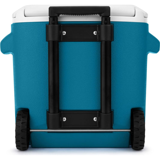 Coleman Chiller Cooler with Wheels - Turquoise