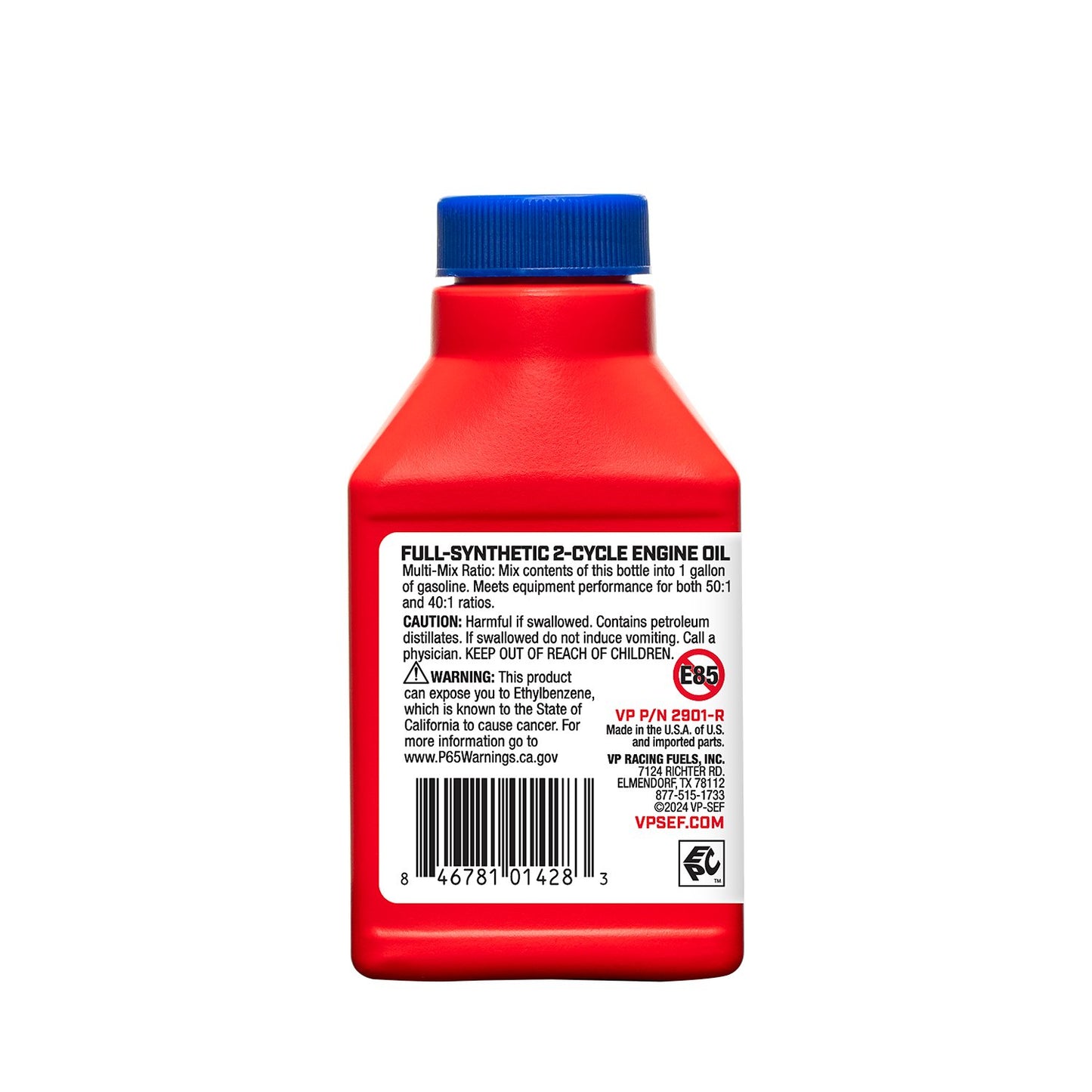 VP Racing Small Engine Fuels Full Synthetic 2-Cycle Engine Oil