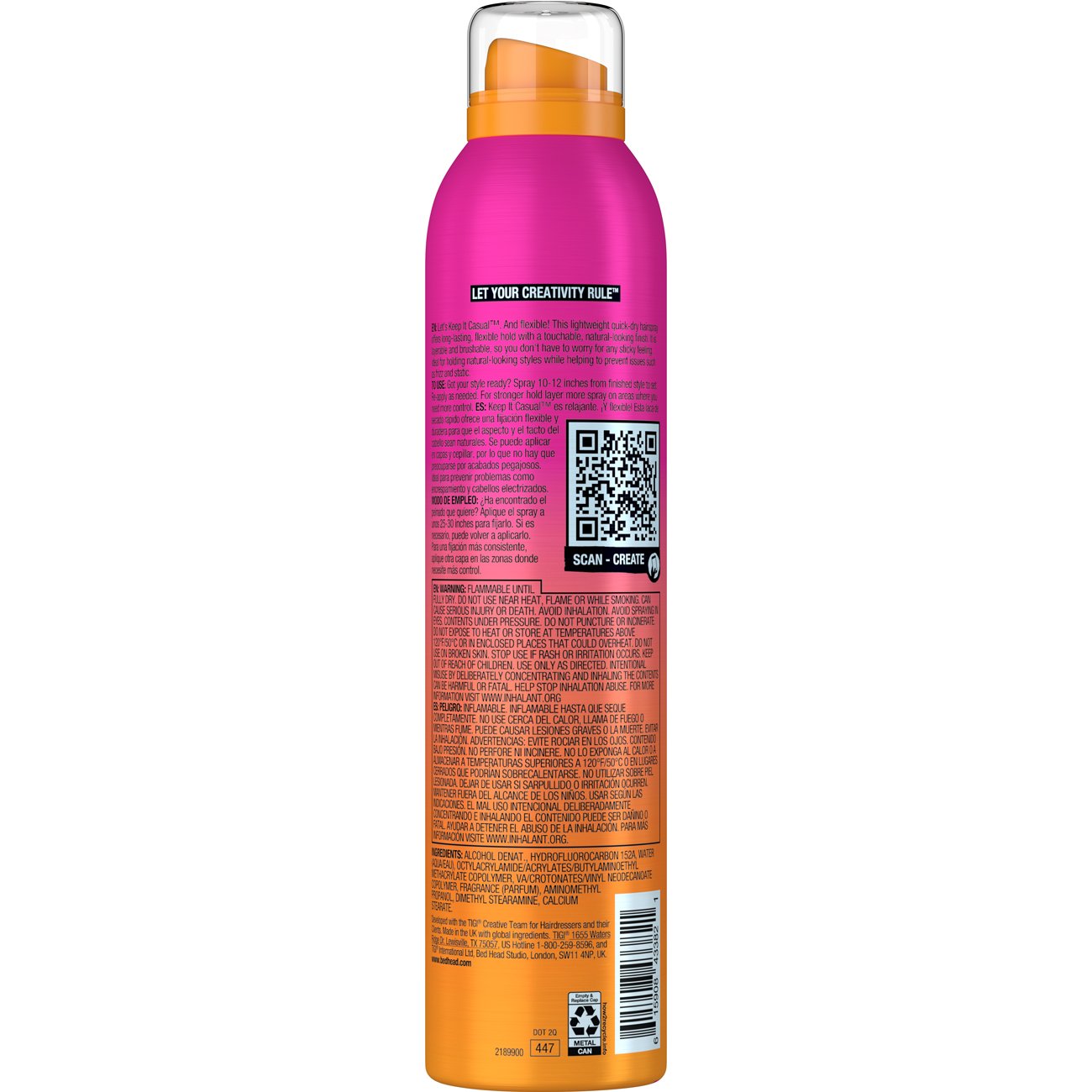 TIGI Bed Head Keep It Casual Flexible Hold Hairspray