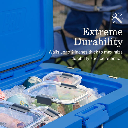 Coleman Pro Hard Cooler - Neptune Blue