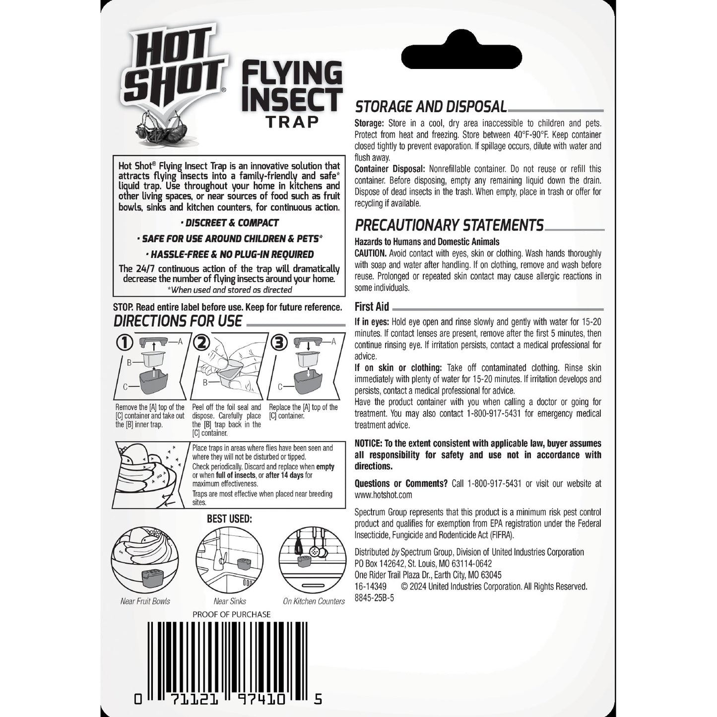 Hot Shot Flying Insect Trap