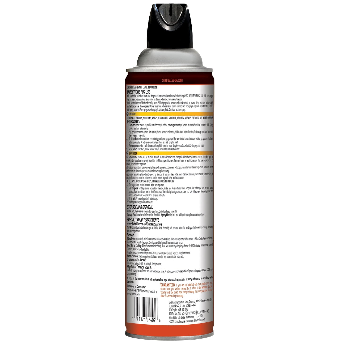 Hot Shot Spider & Scorpion Killer Spray