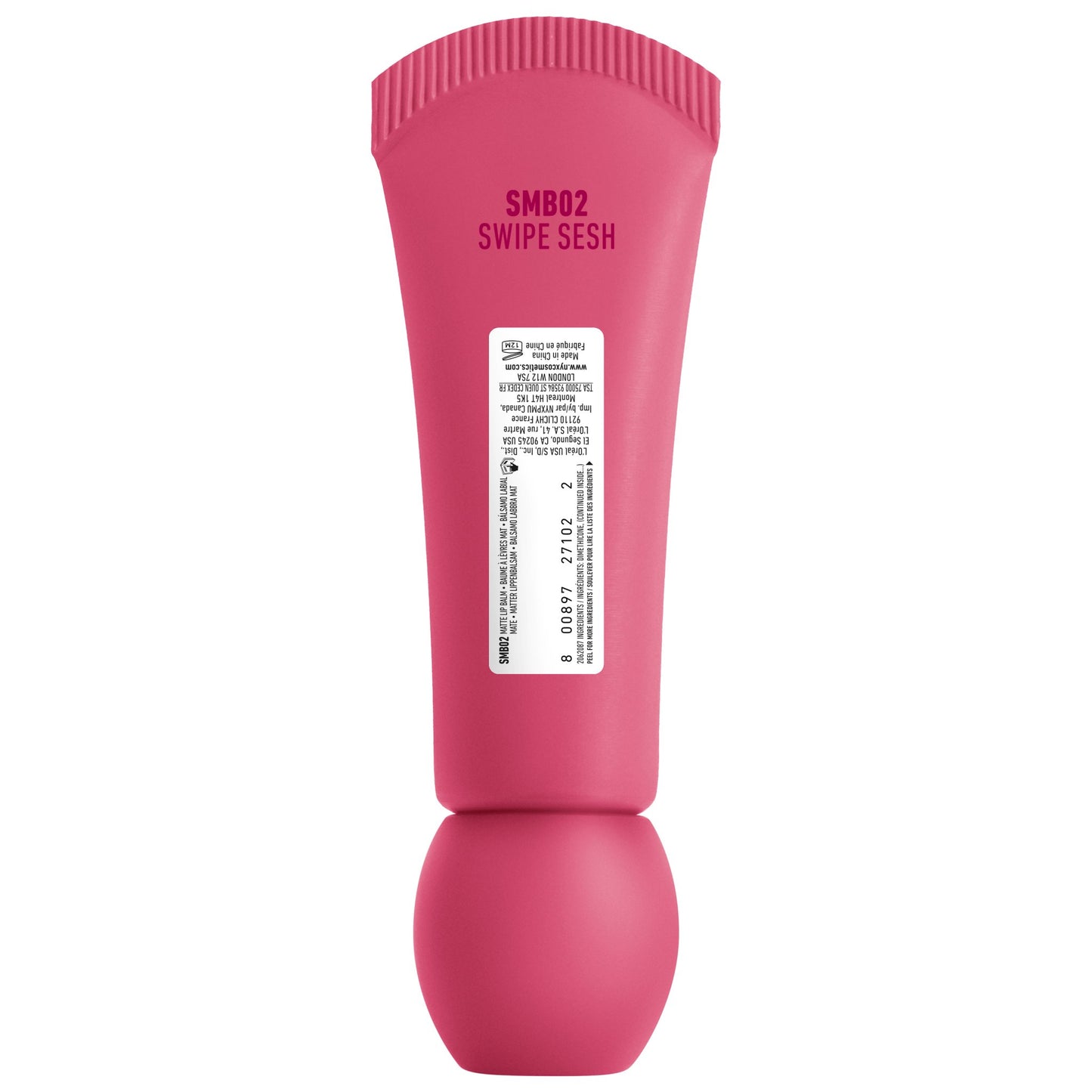 NYX Smushy Matte Lip Balm - Swipe Sesh