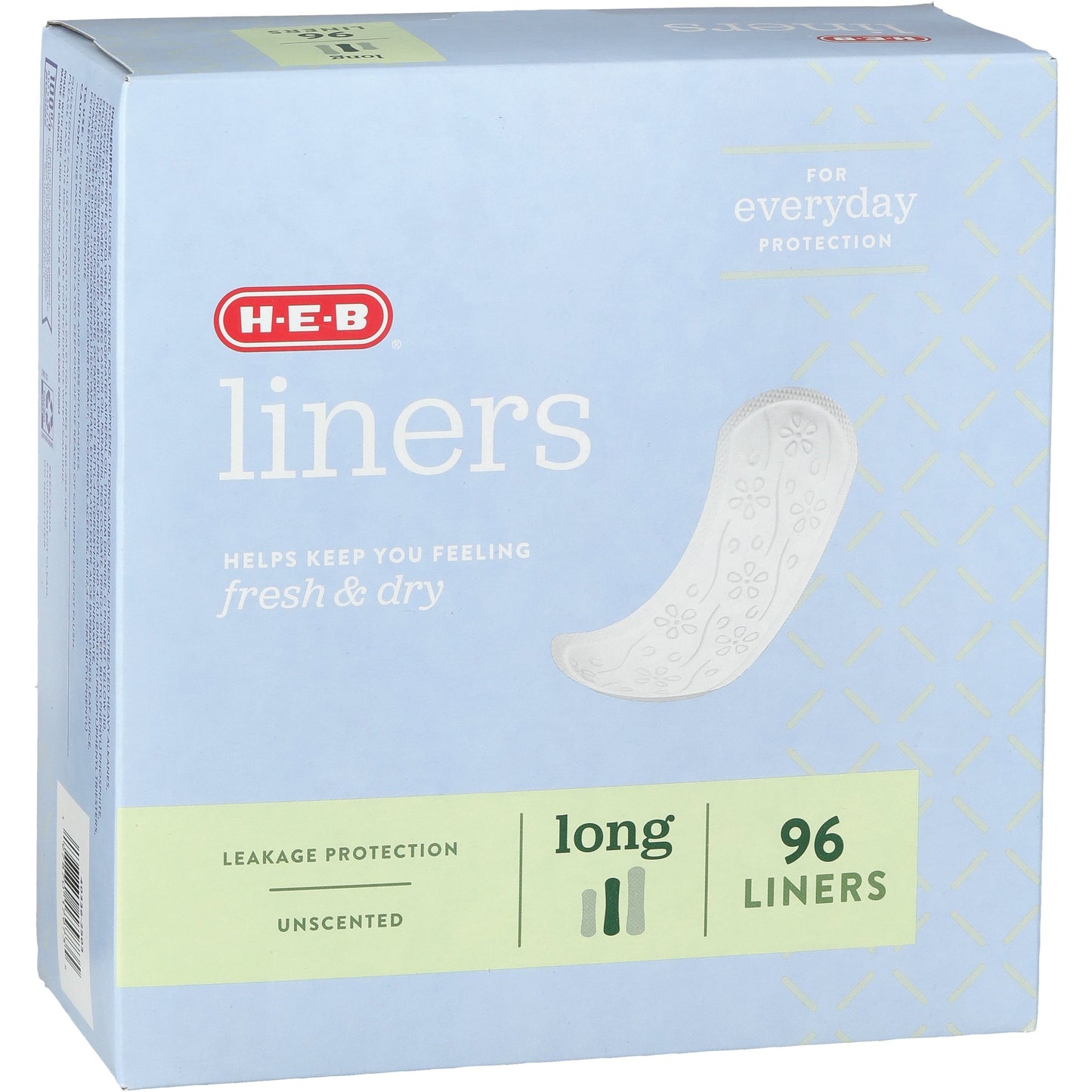 H-E-B Fresh & Dry Liners - Long, Unscented
