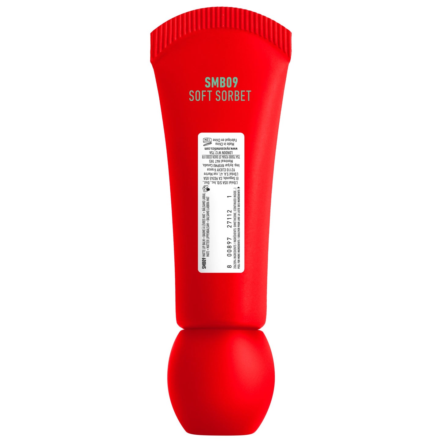NYX Smushy Matte Lip Balm - Soft Sorbet