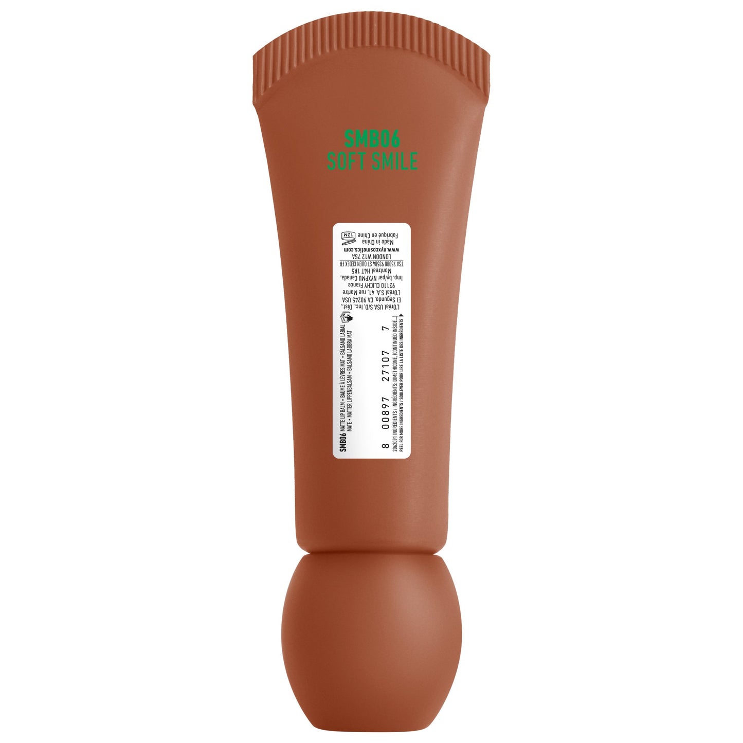 NYX Smushy Matte Lip Balm - Soft Smile