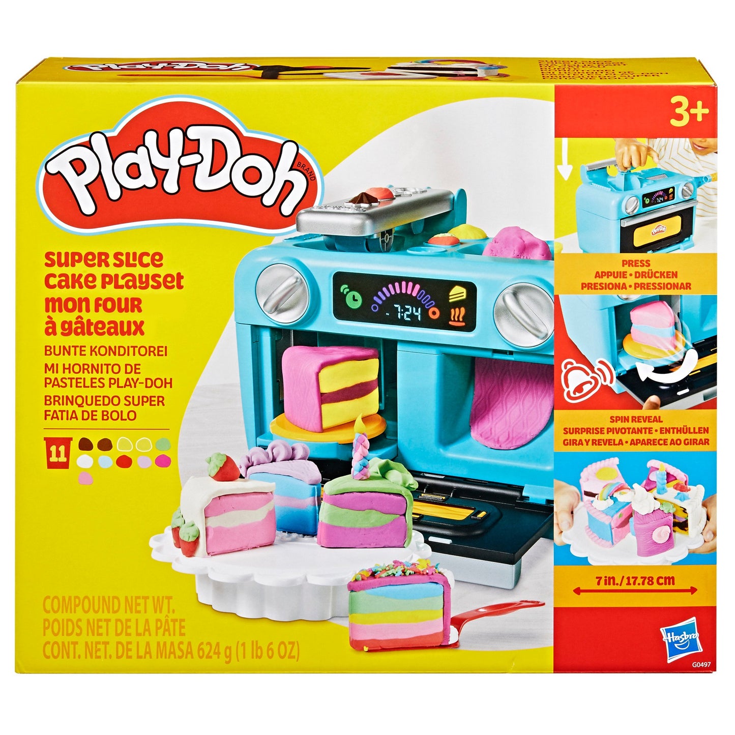 Play-Doh Super Slice Cake Playset