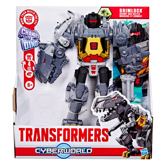 Transformers Cyberworld Chomp & Battle Grimlock