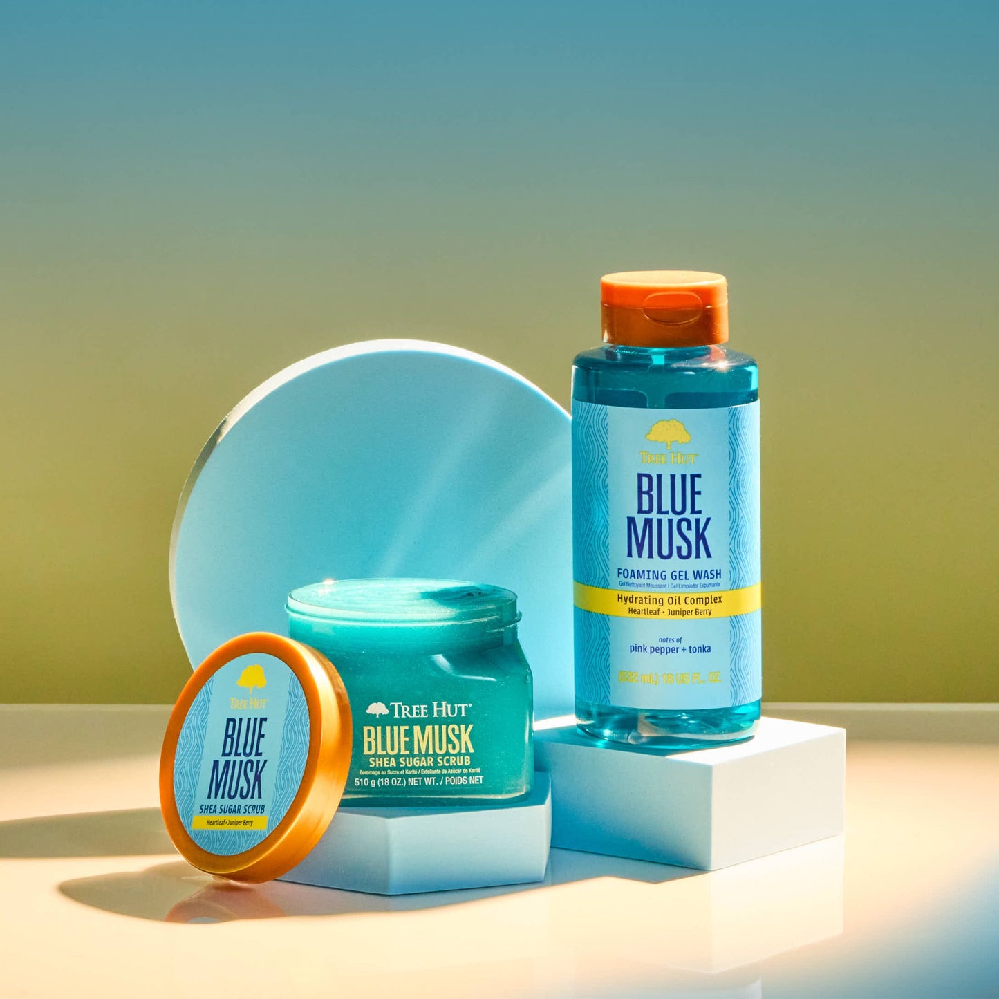 Tree Hut Shea Sugar Scrub - Blue Musk