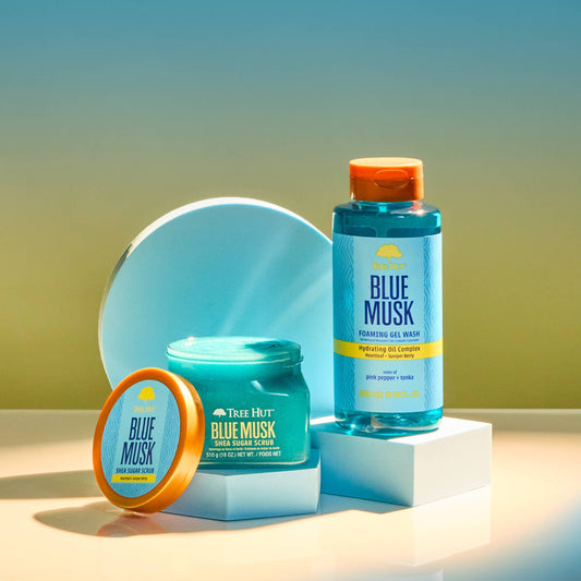Tree Hut Shea Sugar Scrub - Blue Musk