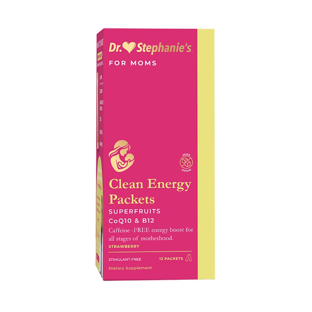 Dr. Stephanie's For Moms Clean Energy Packets - Strawberry