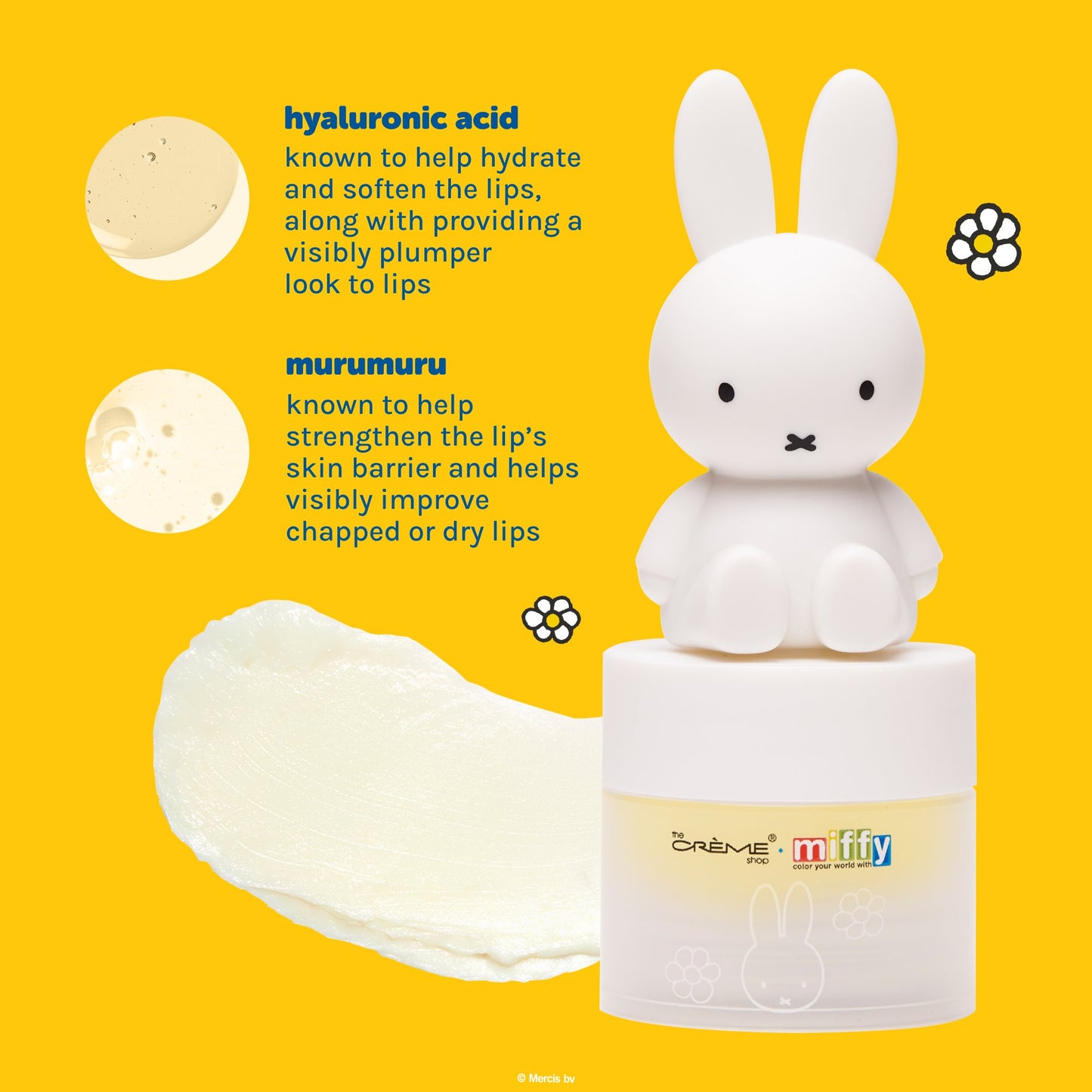 The Crème Shop x Miffy Moisturizing Lip Balm - Mellow Mango