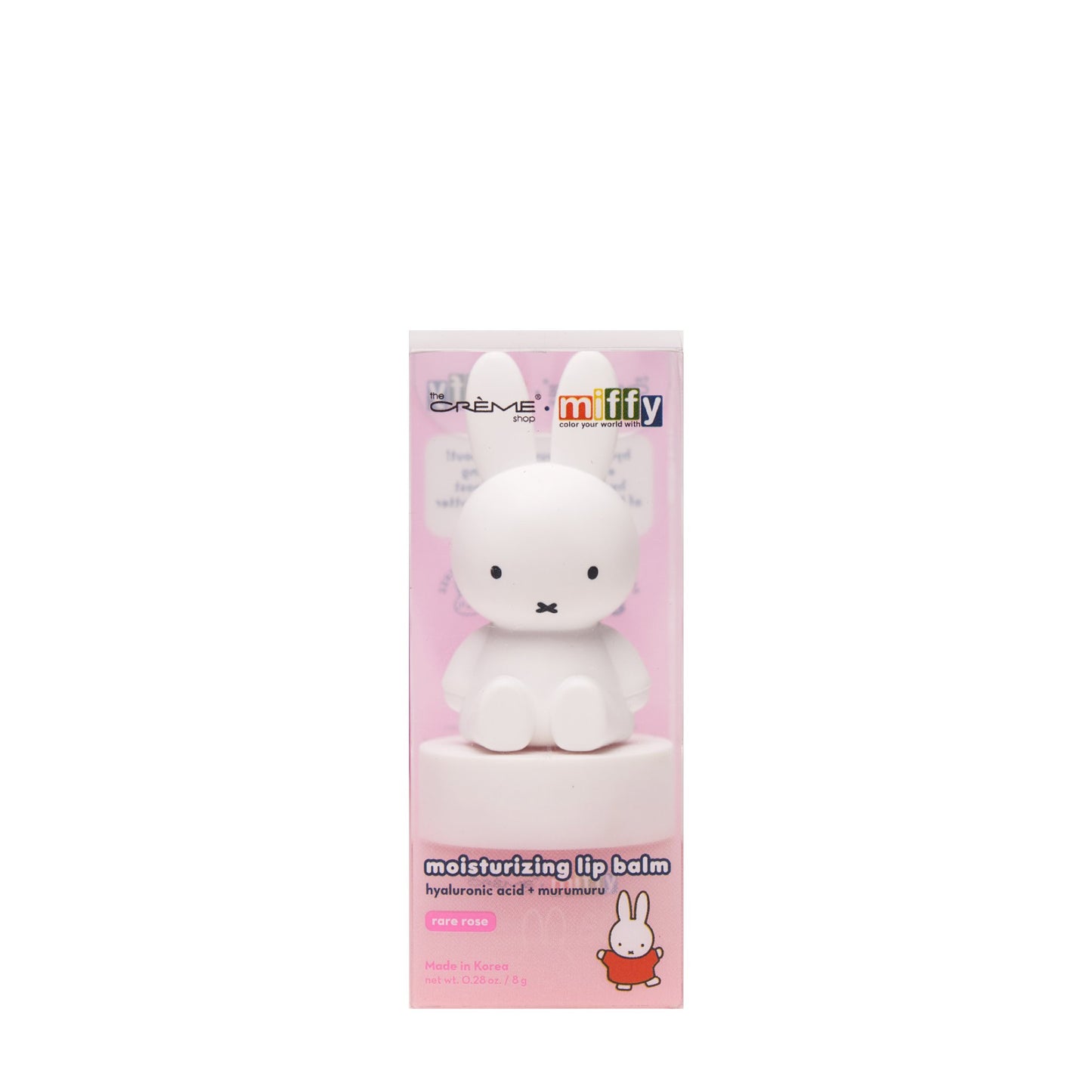 The Crème Shop x Miffy Moisturizing Lip Balm - Rare Rose