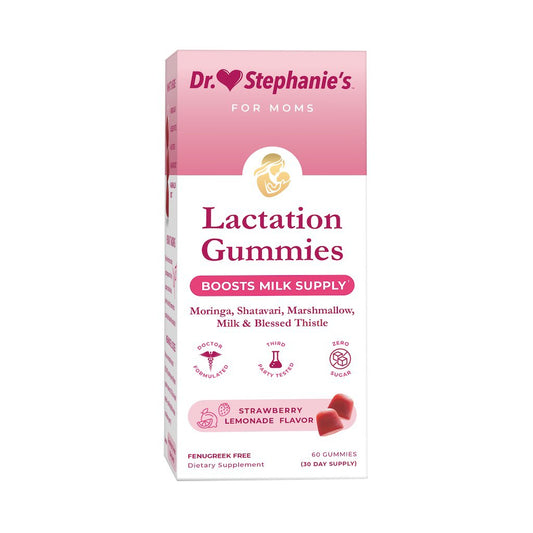 Dr. Stephanie's Lactation Gummies - Strawberry Lemonade