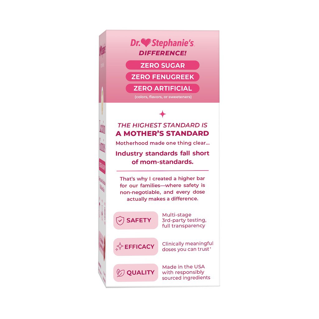 Dr. Stephanie's Lactation Gummies - Strawberry Lemonade