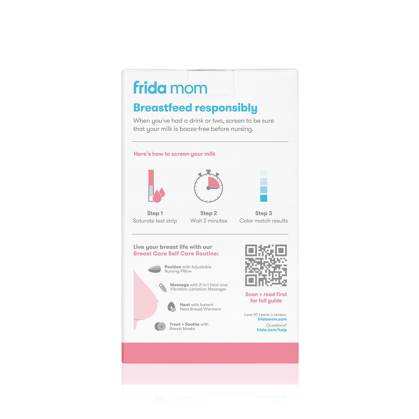 Frida Mom Breast Milk Alcohol Test Strips
