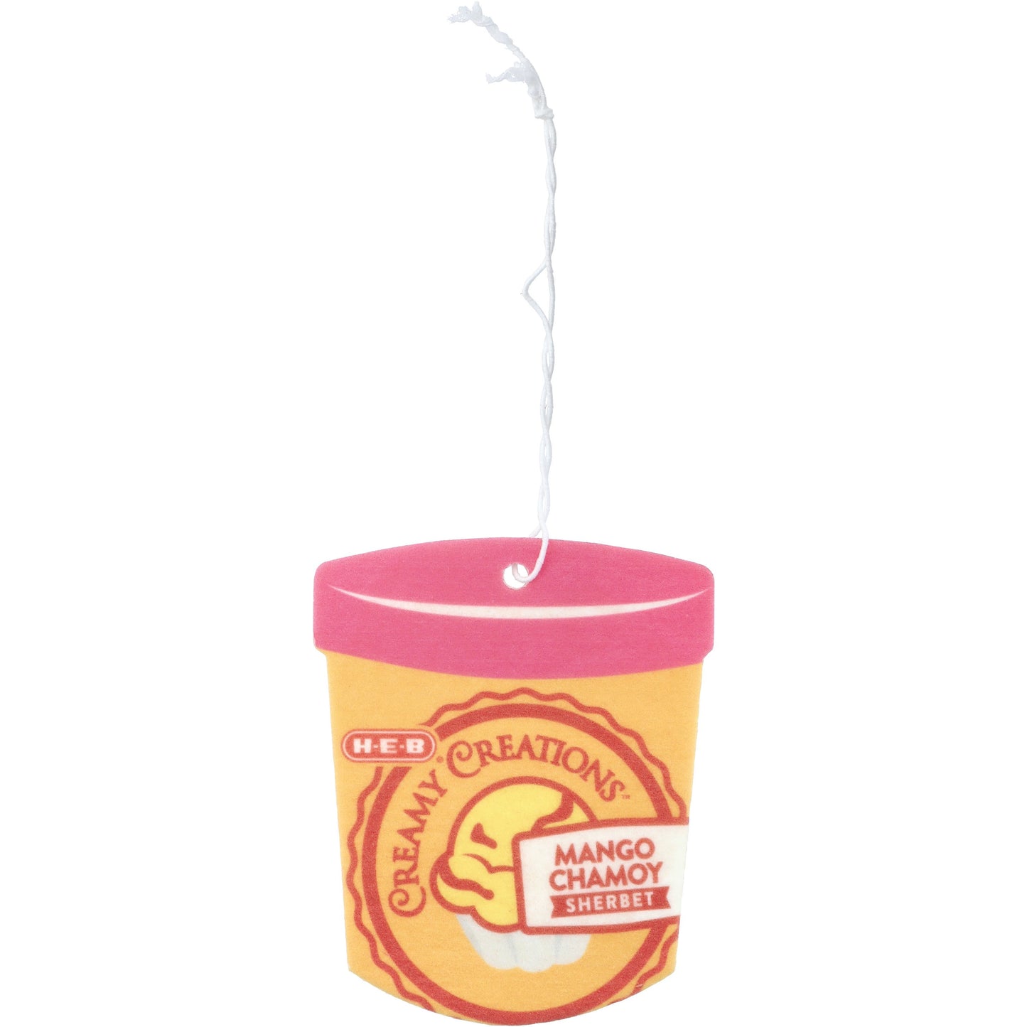 H-E-B Flavor Favorites Car Air Fresheners - Creamy Creations Mango Chamoy Sherbet
