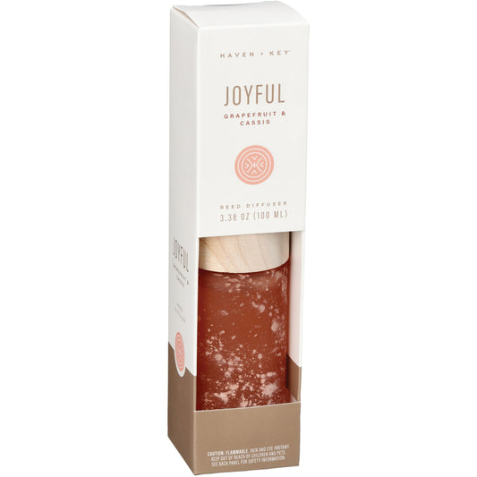 Haven + Key Joyful Reed Diffuser - Grapefruit & Cassis