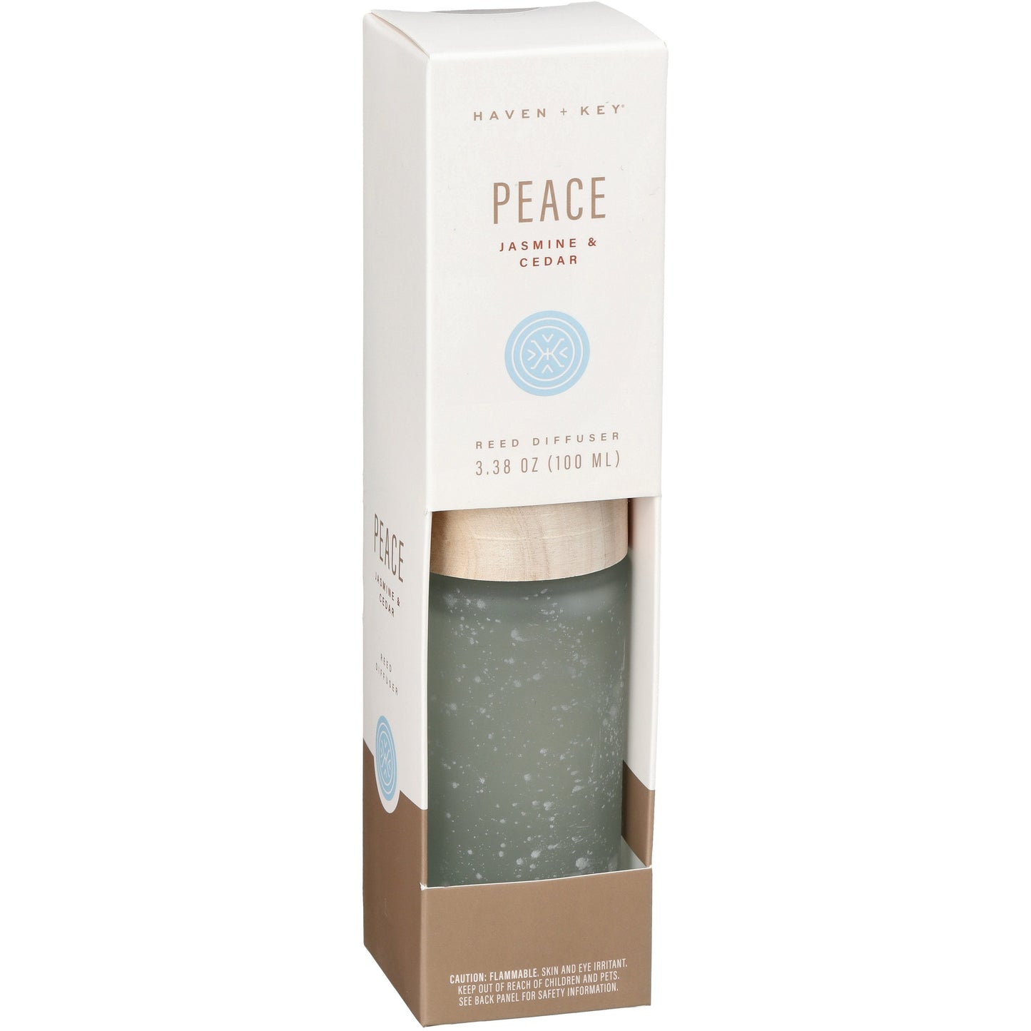Haven + Key Peace Reed Diffuser - Jasmine & Cedar