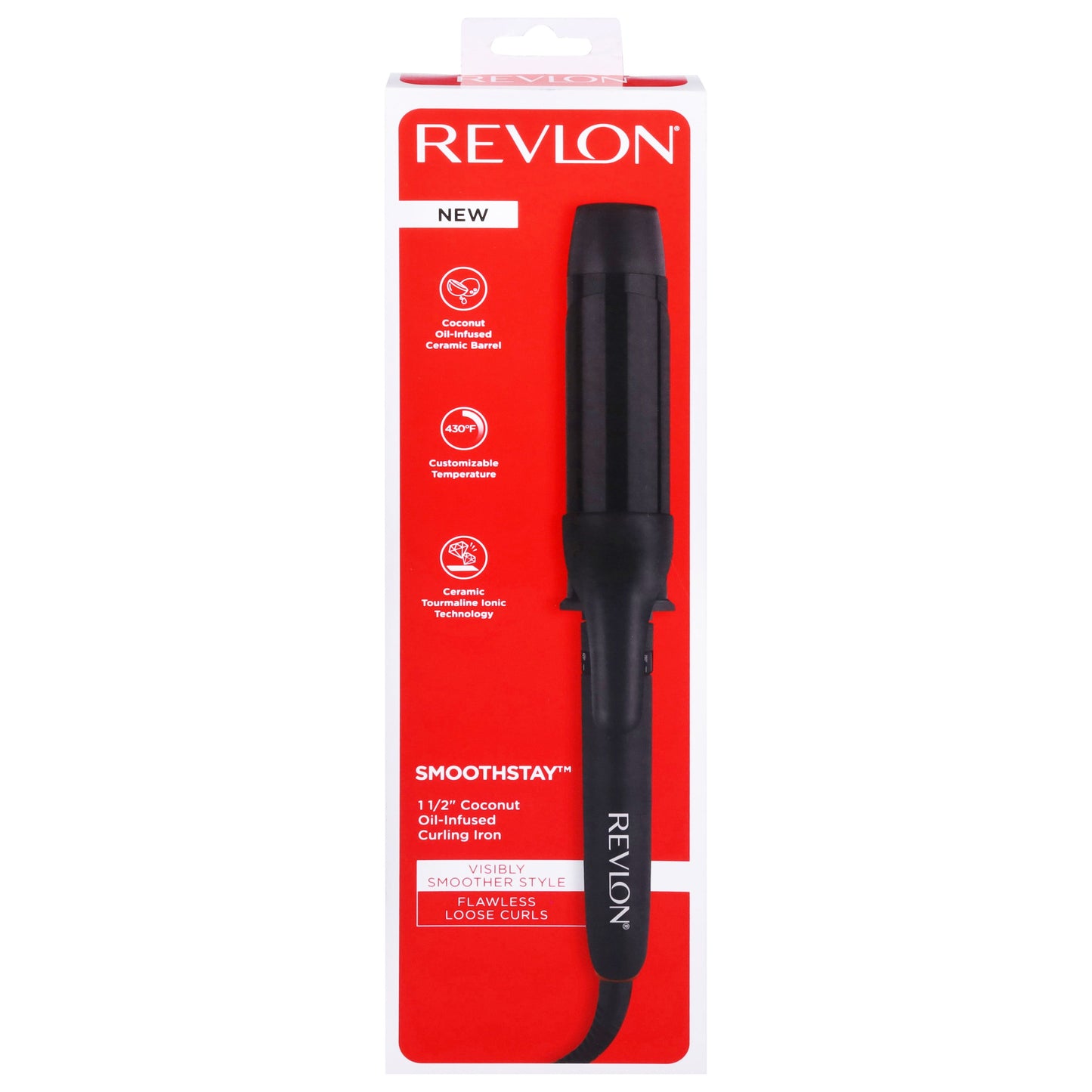 Revlon Smoothstay 1.5in Curling Iron