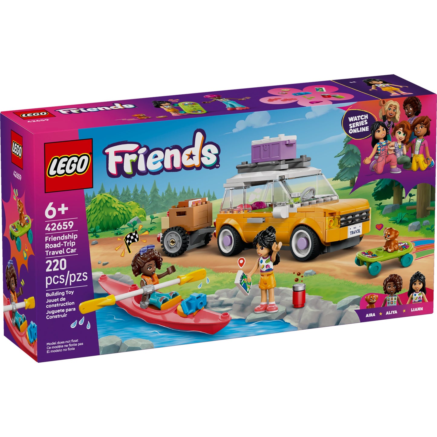 LEGO Friends Friendship Road-Trip Travel Car Set