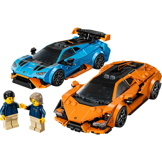 LEGO Speed Champions Lamborghini Revuelto & Lamborghini Huracán STO Set