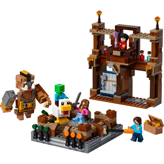 LEGO Minecraft Movie Woodland Mansion Fighting Ring Set