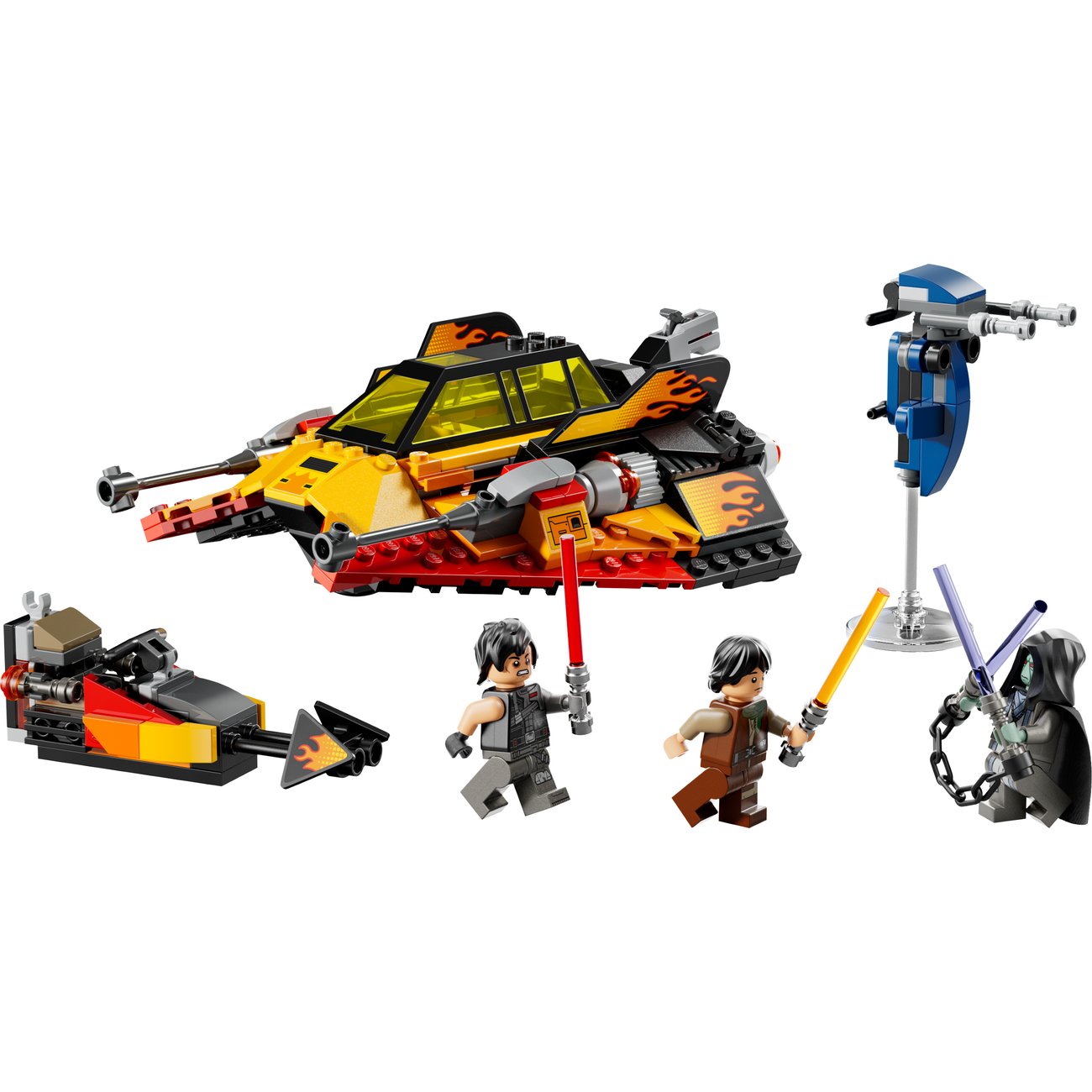 LEGO Star Wars The Force Burner Showspeeder Set