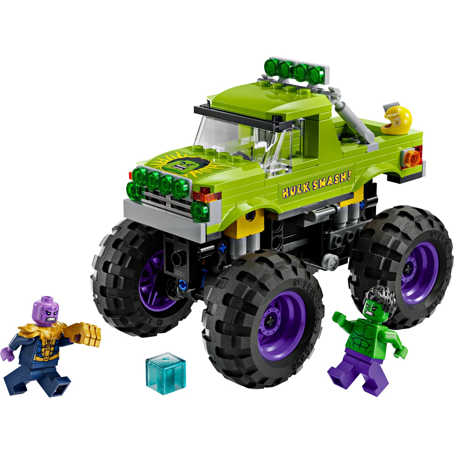 LEGO Marvel The Hulk Truck vs Thanos Set