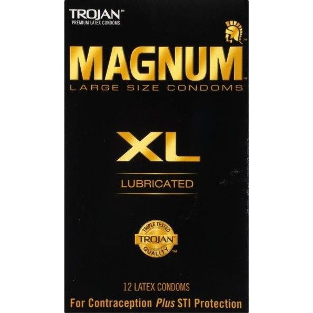Trojan Magnum XL Lubricated Condoms