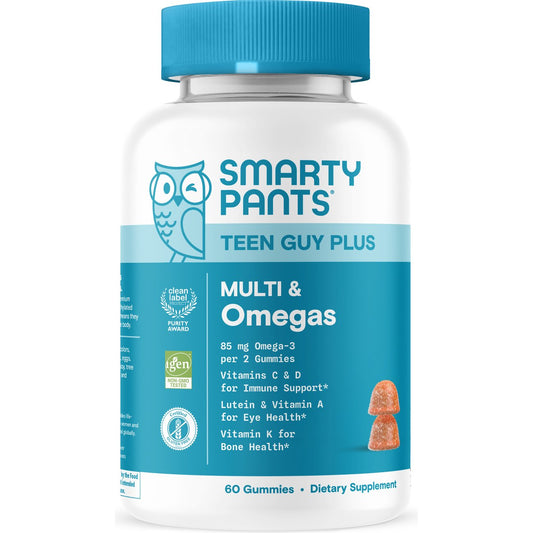 SmartyPants Teen Guy Plus Multivitamin & Omegas Gummies