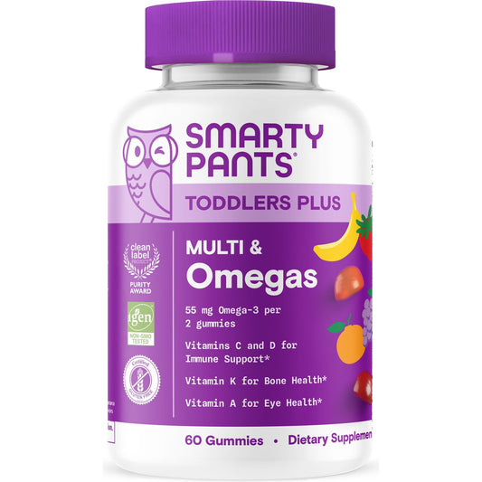 SmartyPants Toddlers Plus Multivitamin & Omegas Gummies
