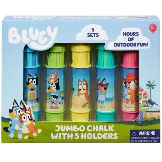 Bluey Jumbo Chalk Set