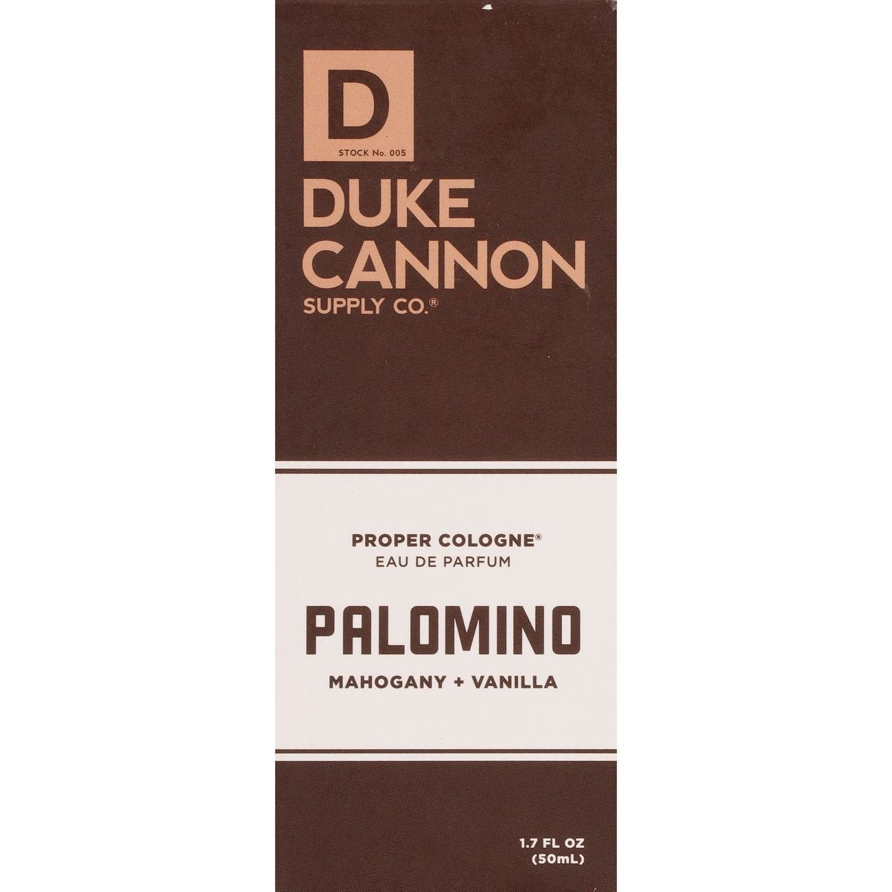 Duke Cannon Men's Proper Cologne - Palomino