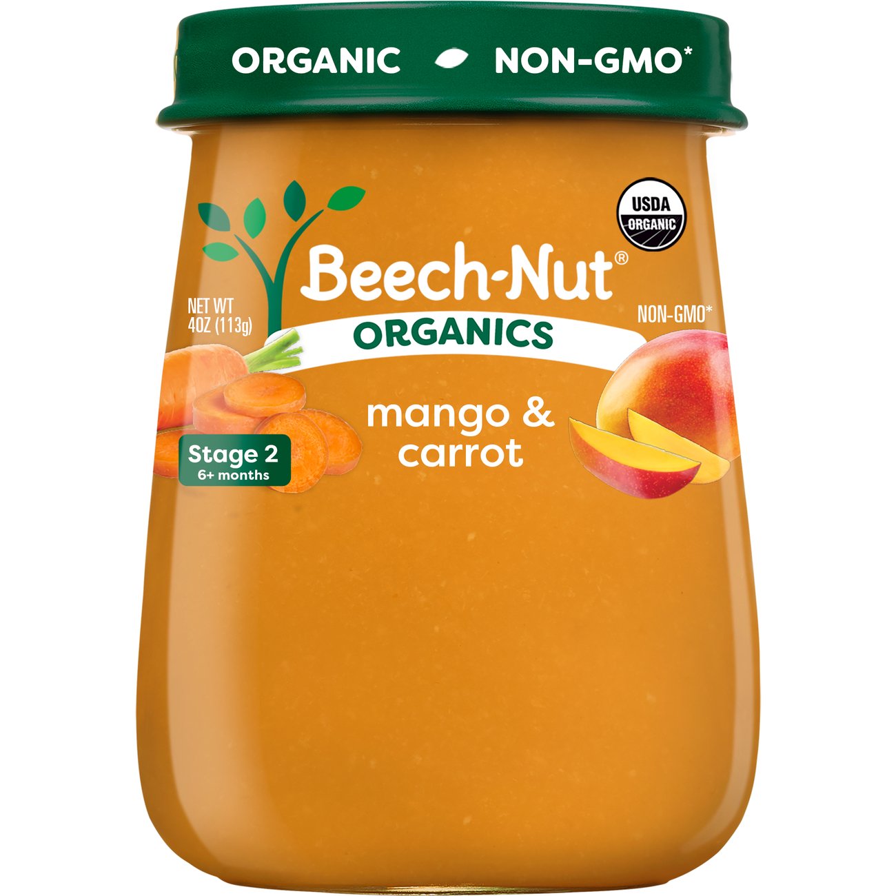 Beech-Nut Organics Baby Food - Mango & Carrot