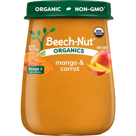 Beech-Nut Organics Baby Food - Mango & Carrot