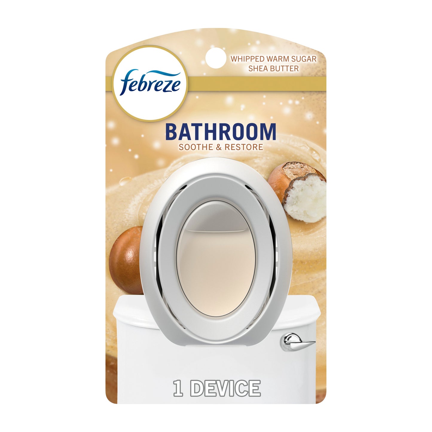 Febreze Bathroom Odor-Fighting Air Freshener - Soothe & Restore Sugar Shae Butter