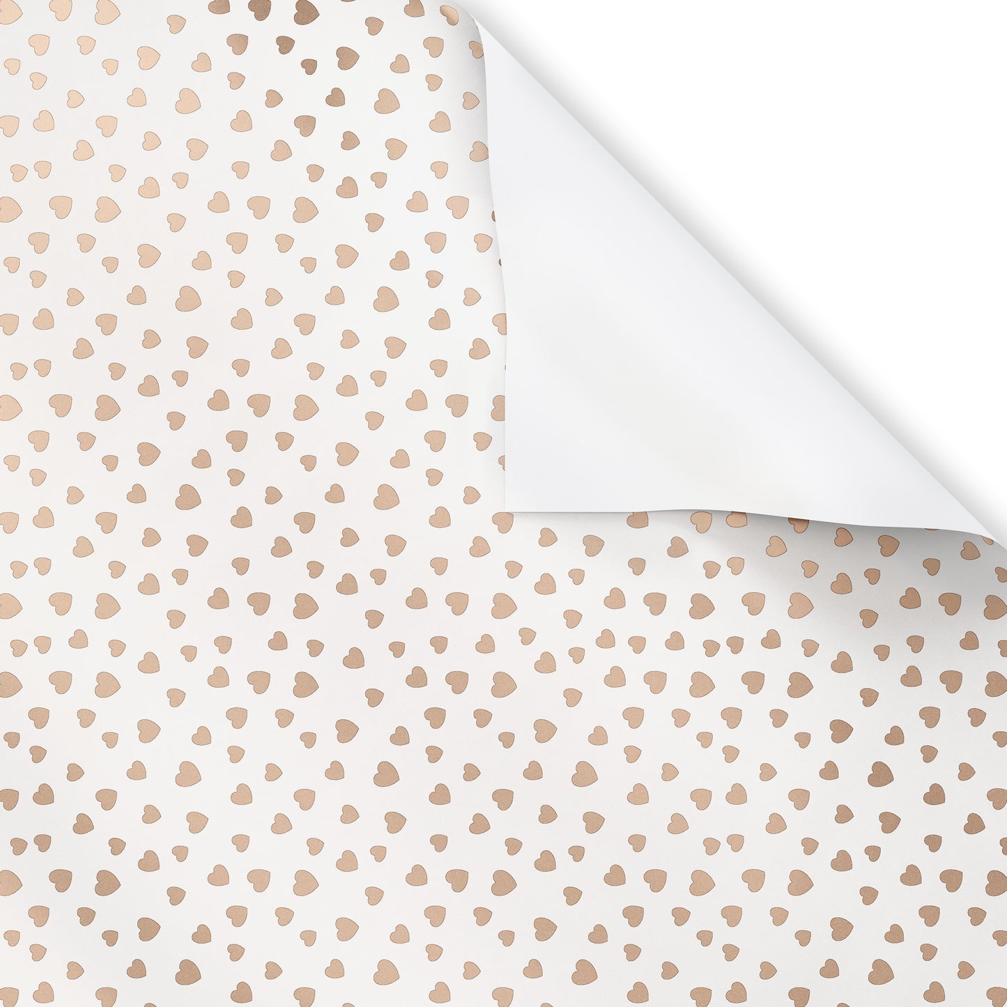 American Greetings Hearts Wedding or Engagement Foil Wrapping Paper, 15 sq. ft.
