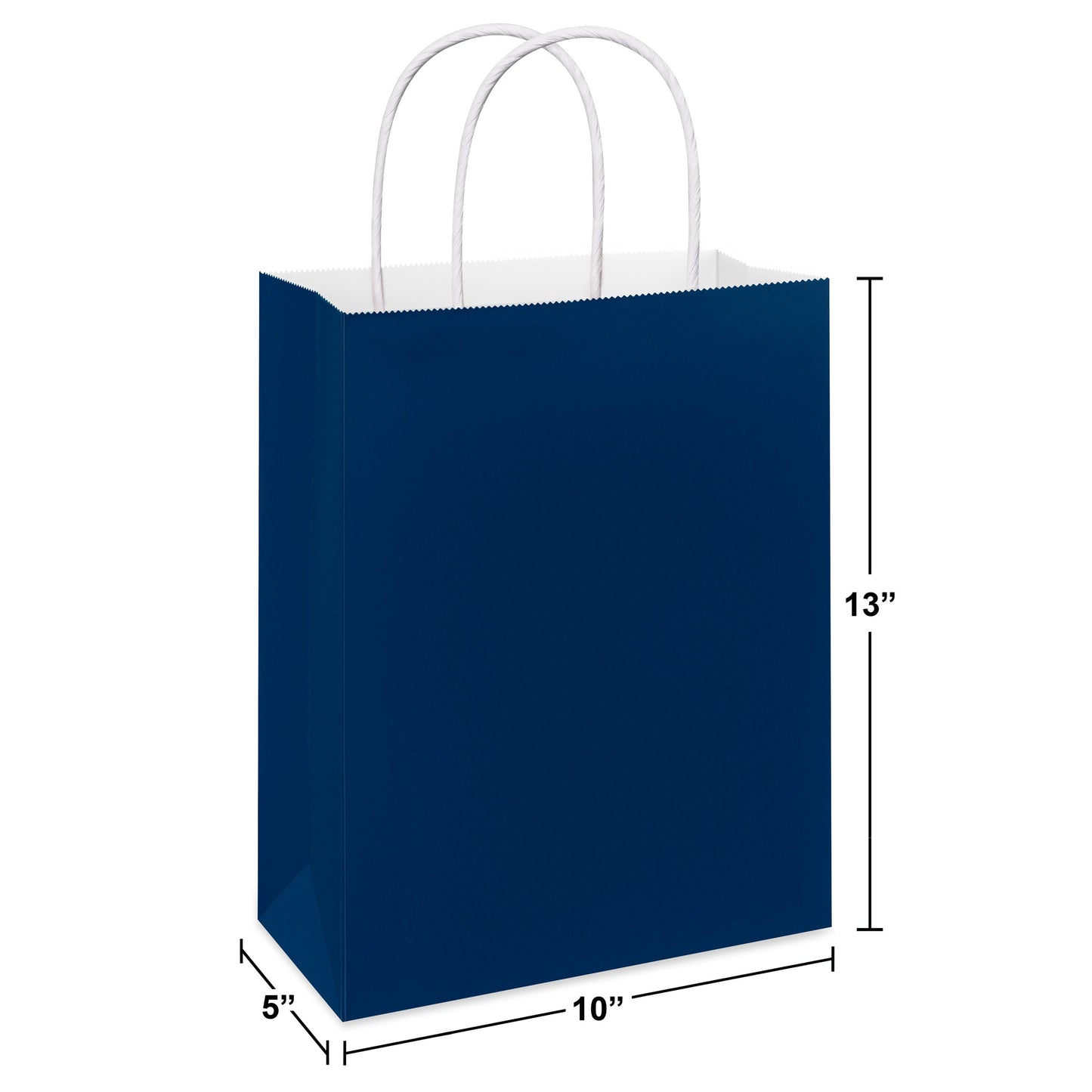 American Greetings Large Solid Royal Blue Gift Bag for All Occasions