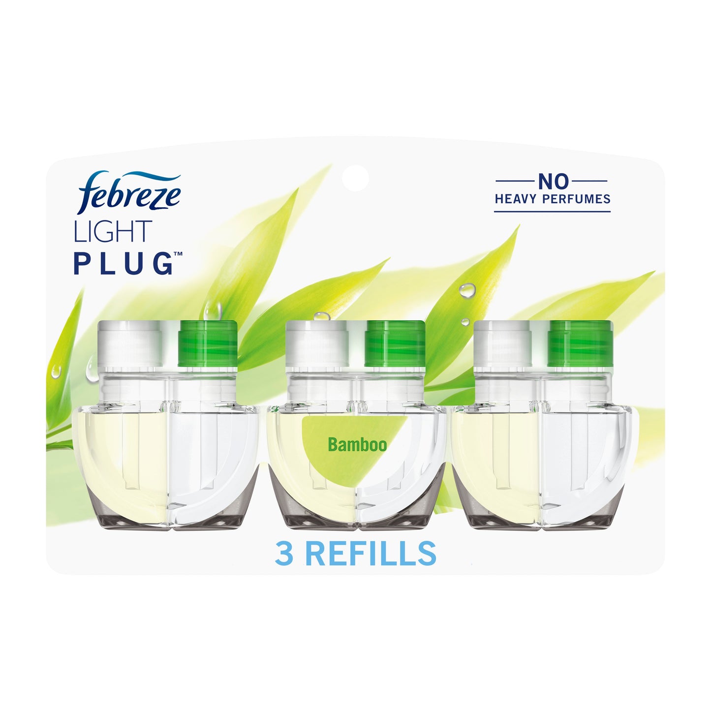 Febreze Light Plug In Air Freshener Scented Oil Refill - Bamboo